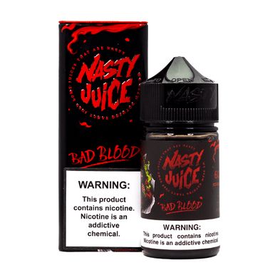 Bad Blood by Nasty Juice (60mL)(Freebase) with packaging