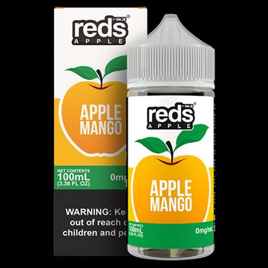 Mango by 7Daze Reds 100mL Freebase with packaging