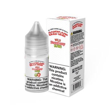 Wild Strawberry Kiwi Salt Bae 50 Salts 30mL with packaging