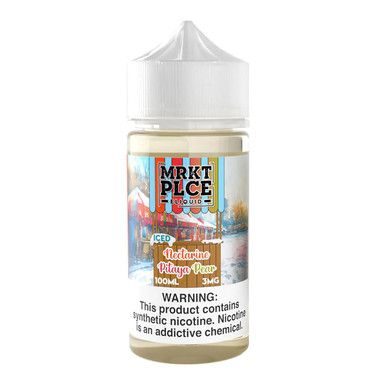 Iced Nectarine Pitaya Pear MRKT PLCE 100mL bottle