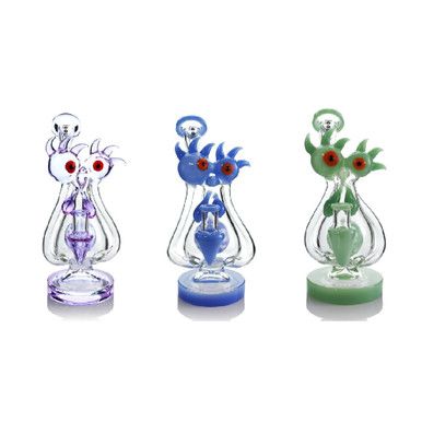 Lookah (Dab Rig) 9″ Cool Recycler Beast Water Pipe Group Image