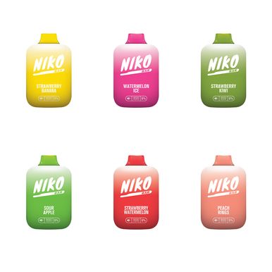 Niko Bar Disposable | 7000 Puffs | 15mL 50mg Group photo