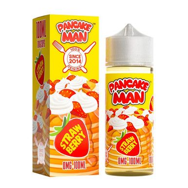 Strawberry Pancake Pancake Man 100mL with packaging