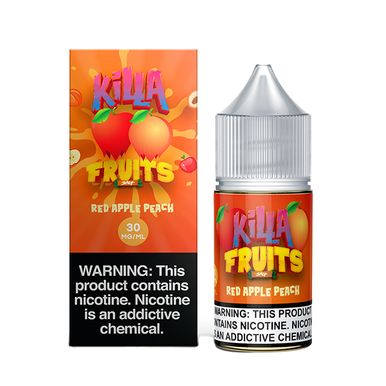 Red Apple Peach by Killa Fruits Salts Series 30mL with packaging