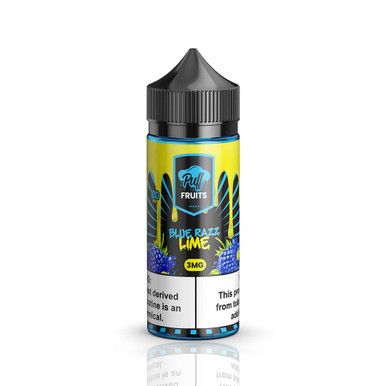 Blue Razz Lime Puff Fruits 100mL Bottle