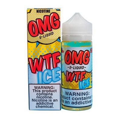 WTF ICE by OMG Tobacco-Free Nicotine Series E-Liquid with Packaging