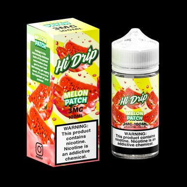 Melon Patch (Water-Melons) By Hi-Drip E-Liquid with Packaging