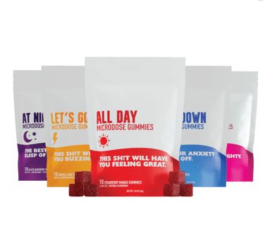 MCRO EDIBLES (10ct Pouch) Prefilled Counter Display (36pc Display)