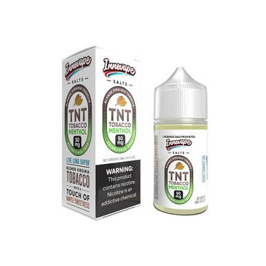 TNT Tobacco Menthol by Innevape Salt Series | 30mL with packaging
