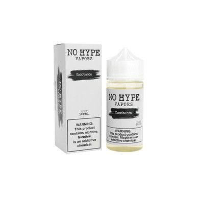 Coco-Bacco by No Hype E-Liquid 100mL Freebase with packaging