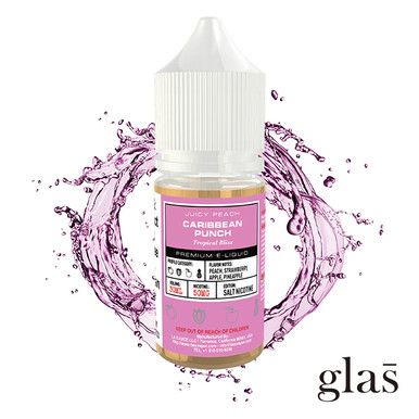 Caribbean Punch by GLAS BSX Salt Tobacco-Free Nicotine Series E-Liquid Bottle