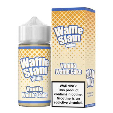 Waffle Slam Slam Juice 100mL with packaging