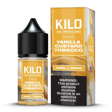 Vanilla Custard Tobacco Kilo Salts 30mL thumbnail