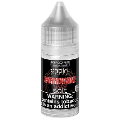 Hurricane by Chain Vapez Salts Series 30mL Bottle
