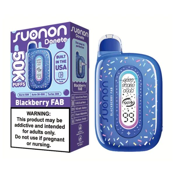 Suonon Donete Disposable blackberry f ab with packaging