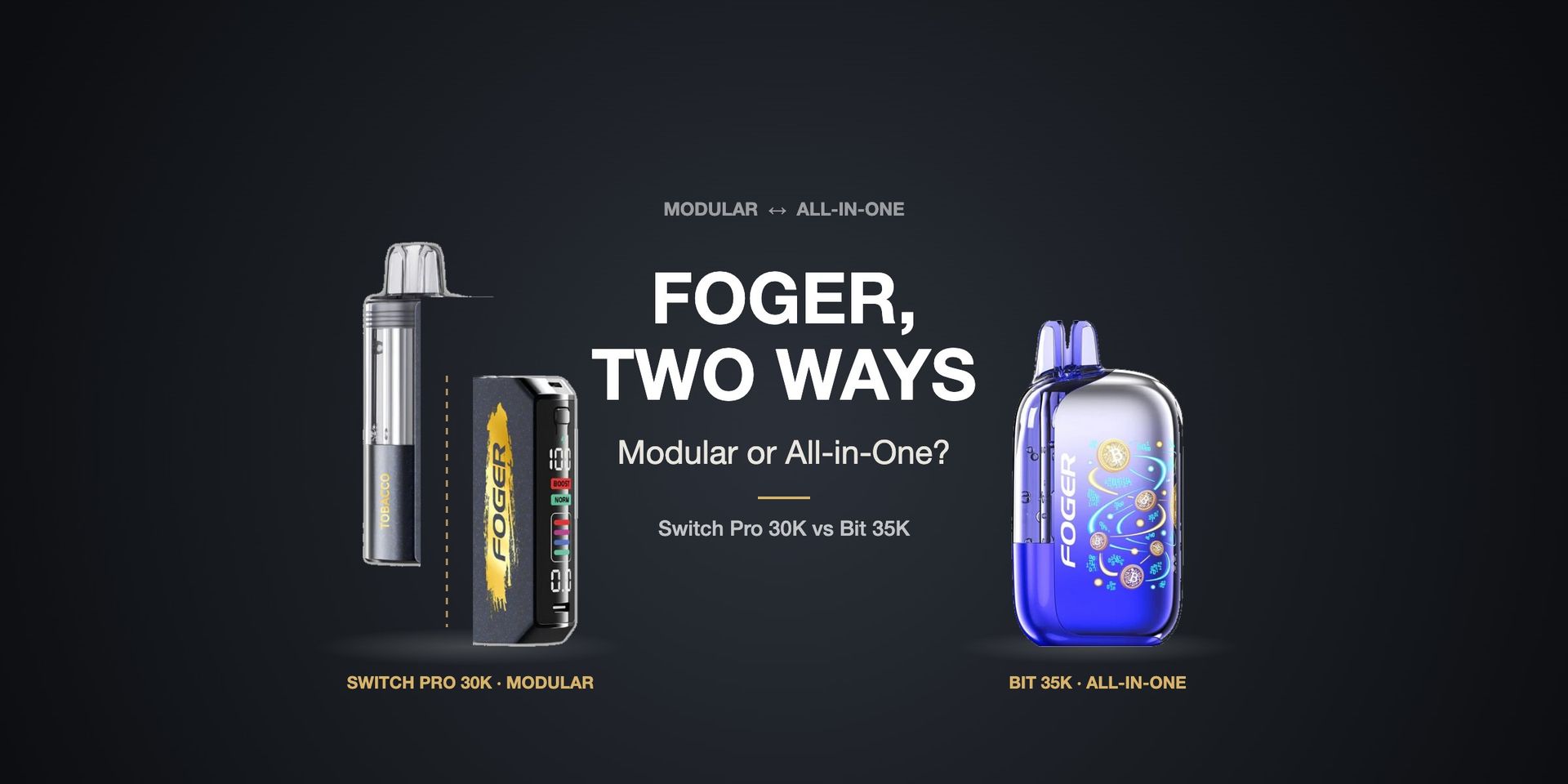 Foger Switch Pro vs Foger Bit: Which One Fits You Better?