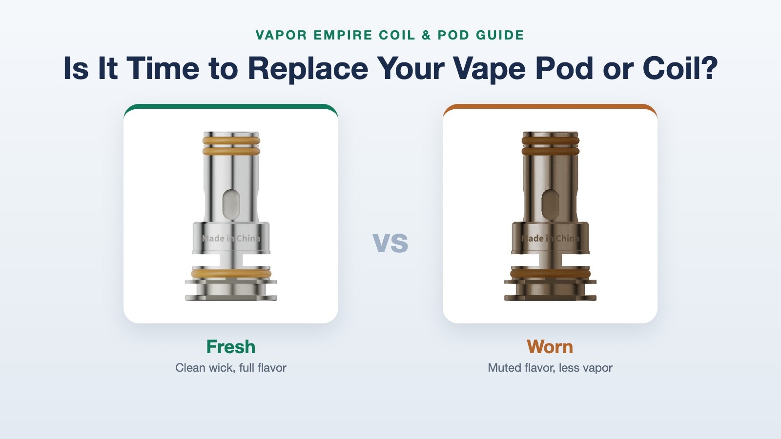 When to Replace Your Vape Pod or Coil: 6 Signs to Watch