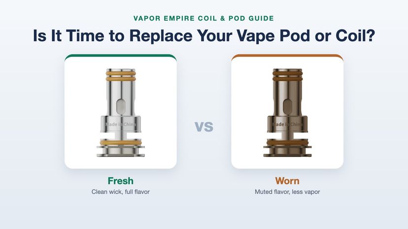 When to Replace Your Vape Pod or Coil: 6 Signs to Watch